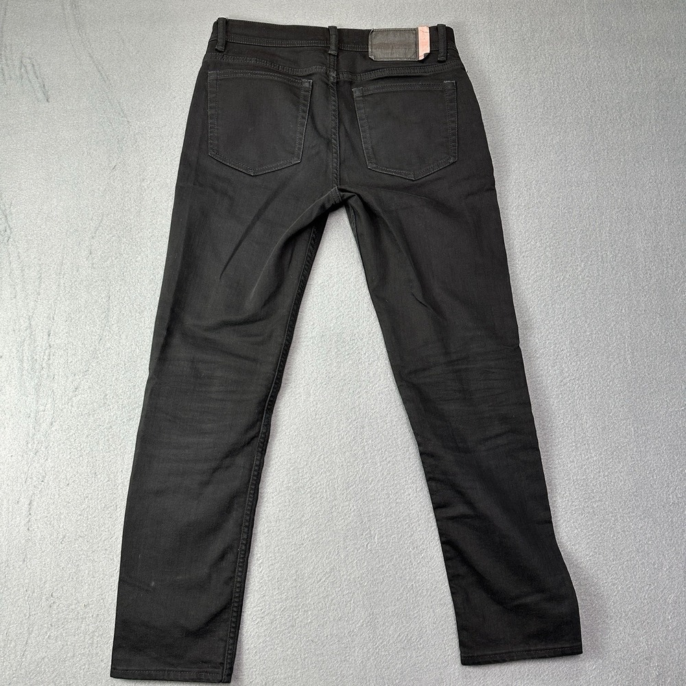Acne Studios Bla Konst Stockholm Floragatan 13 In Black Size 30x32 (fit 30x28) - Picture 10 of 11
